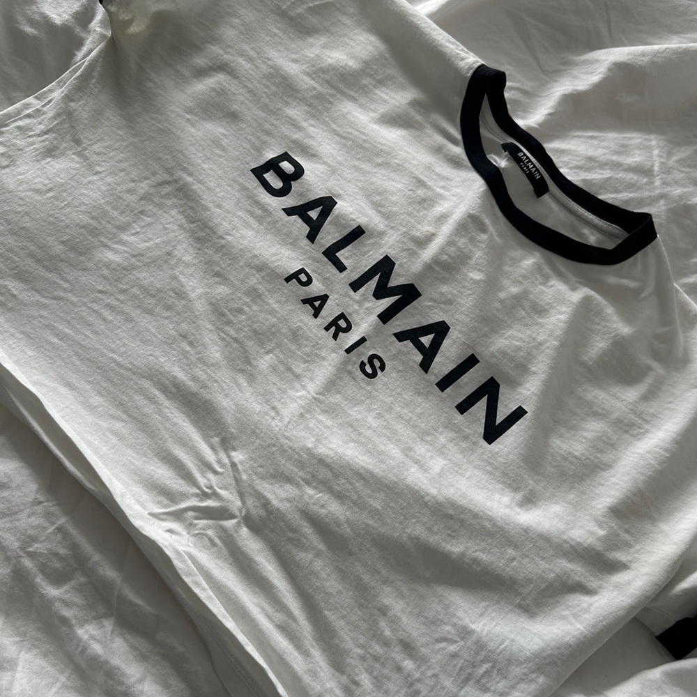 Balmain crop top M euc